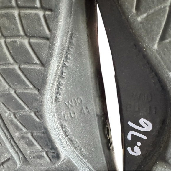 OOFOS WOMENS OOLALA LUXE SUNSET SANDALS SZ 10 - Picture 8 of 8